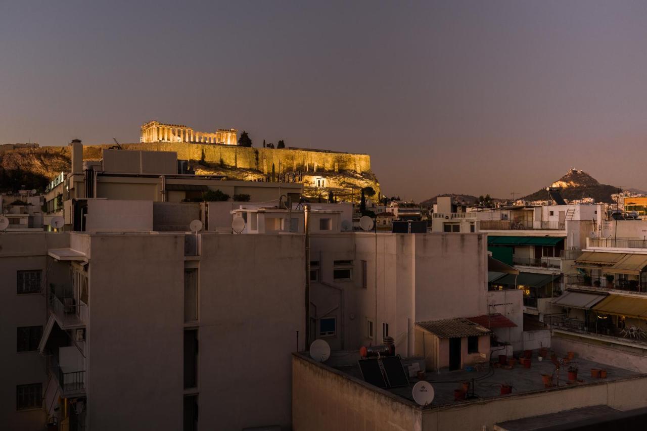 Minimal Apartment On The Shadow Of The Acropolis Atény Exteriér fotografie